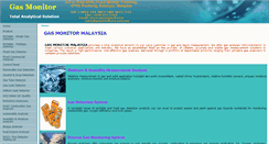 Desktop Screenshot of gasmonitors.com.my